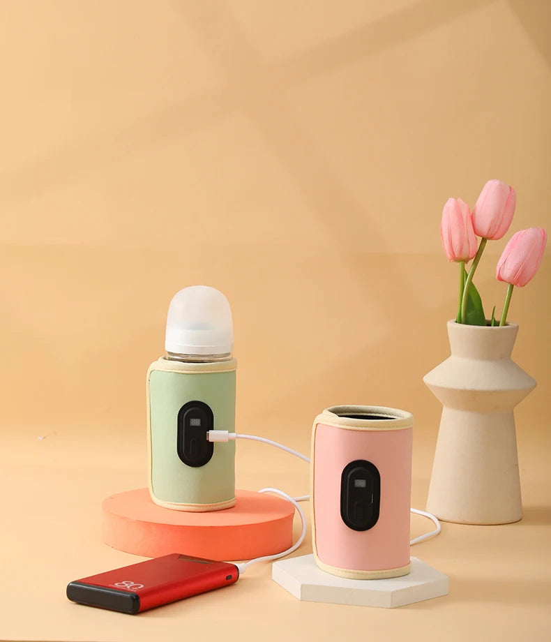 Instant Portable Bottle Warmer | USB | No Waiting | Happy Baby