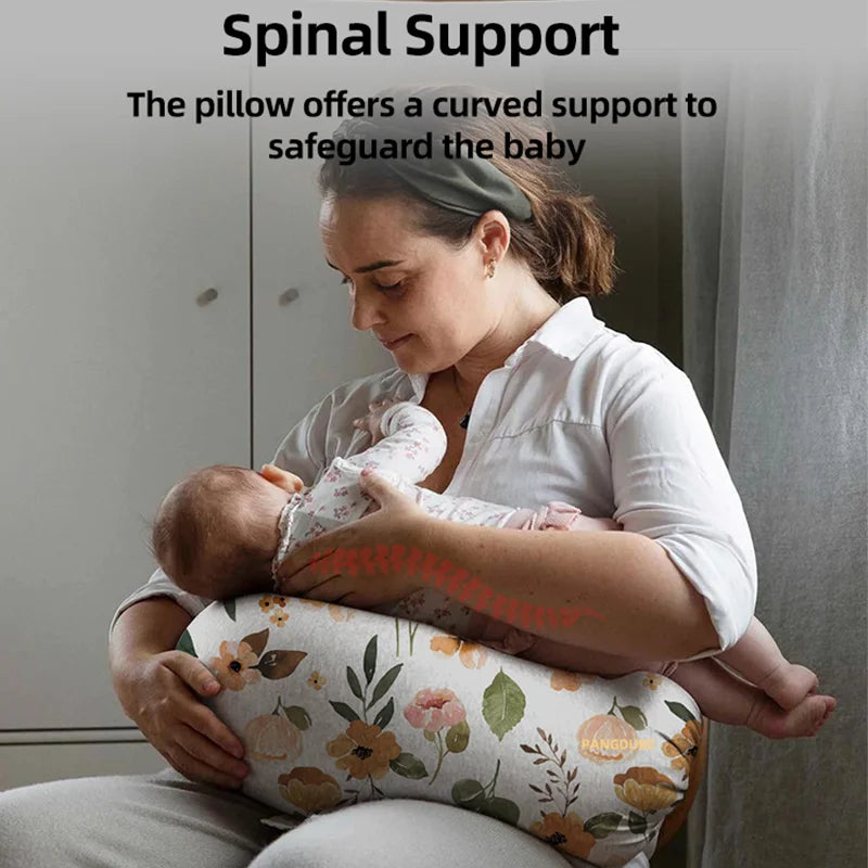 Almohada de Lactancia Multifuncional | Cojín en U para Mamá y Bebé | Apoyo Total