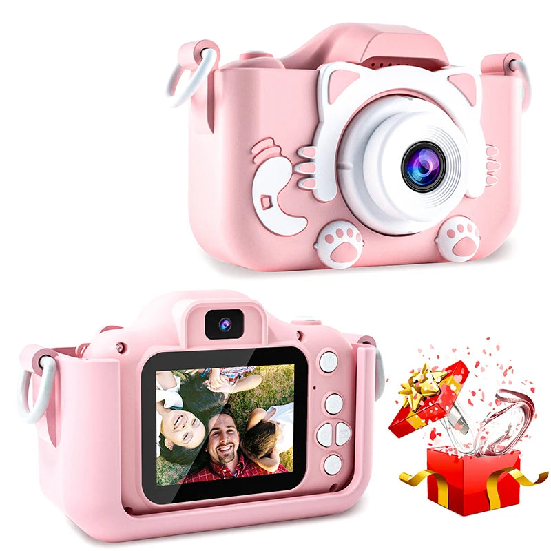 Kids Digital Camera | 1080P HD | 2" Screen | Silicone Case | Ideal Gift