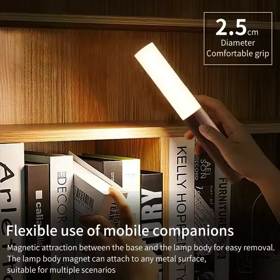 LED Night Light USB Charging Intelligent Human Induction For Bedside Cabinet Home Wardrobe Lighting Motion Sensor Light Led Lamp