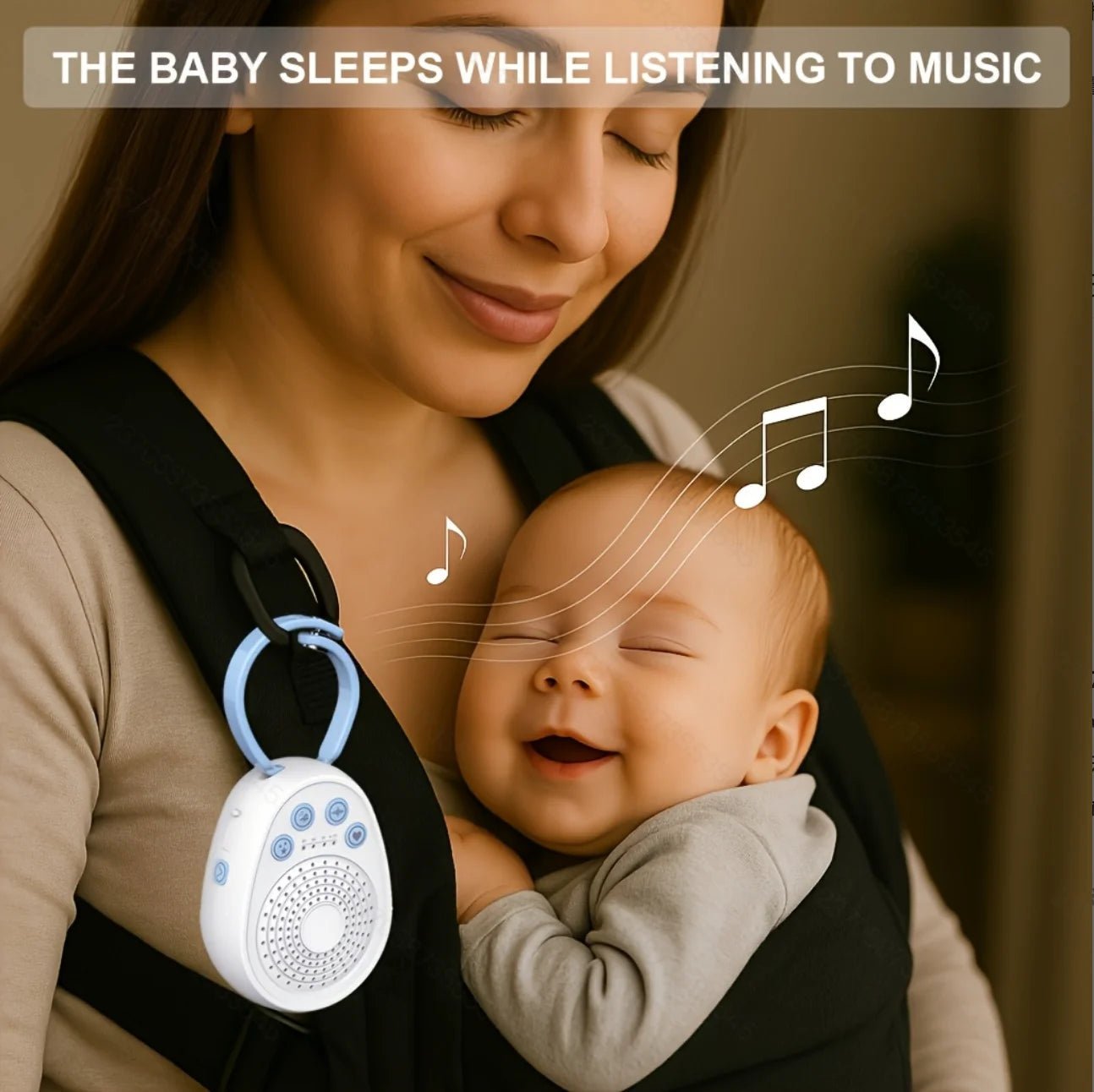 White Noise Machine for Babies | 20 Soothing Sounds | Portable USB