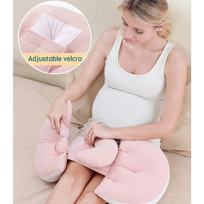 PANGDUBE Pregnancy Pillow | Lumbar Support and Comfortable Sleep | Pregnant Women