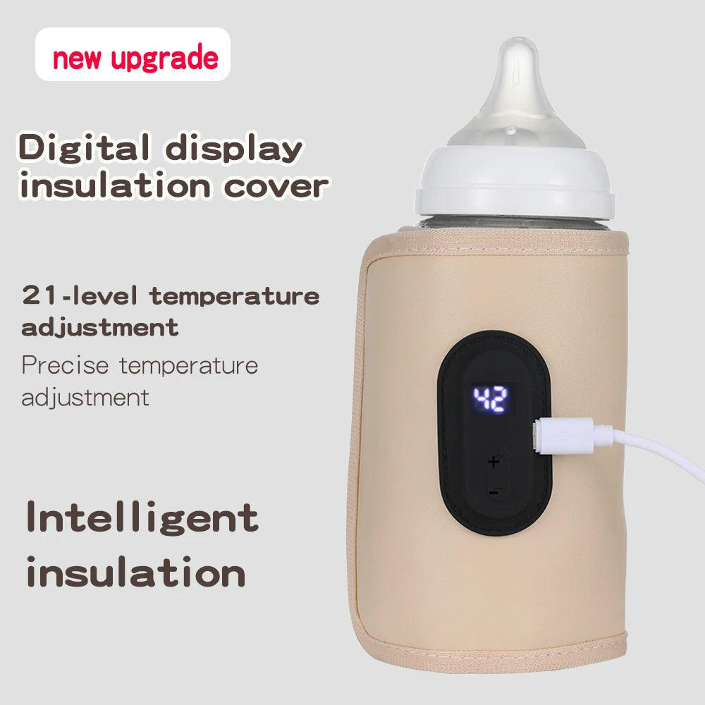 Instant Portable Bottle Warmer | USB | No Waiting | Happy Baby