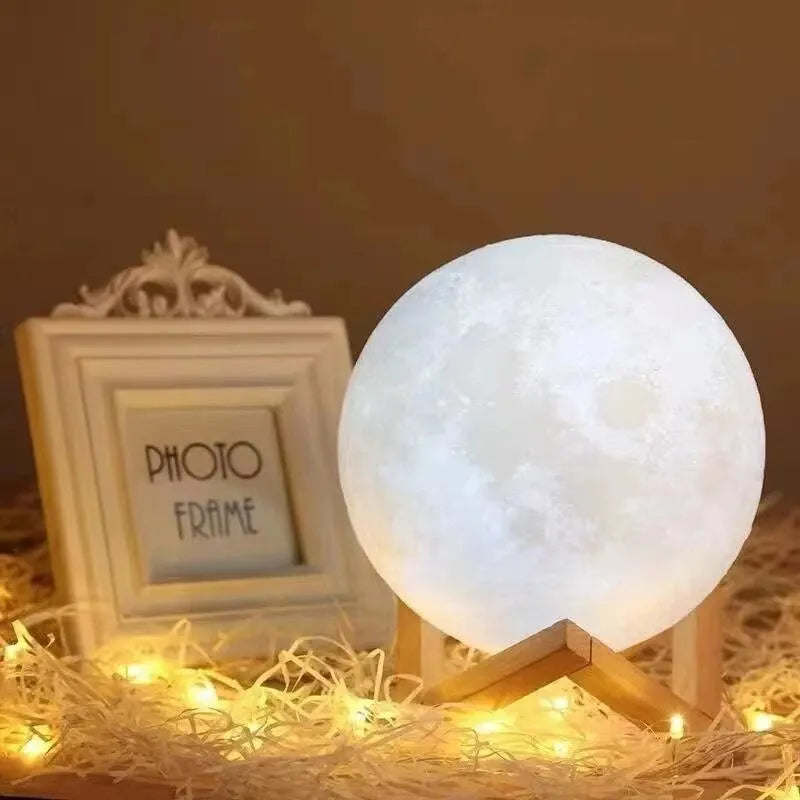 DIY LED Moon Lamp | Customizable Night Light | Creative Gift for Kids & Women | Astral Decor Madrid 2026