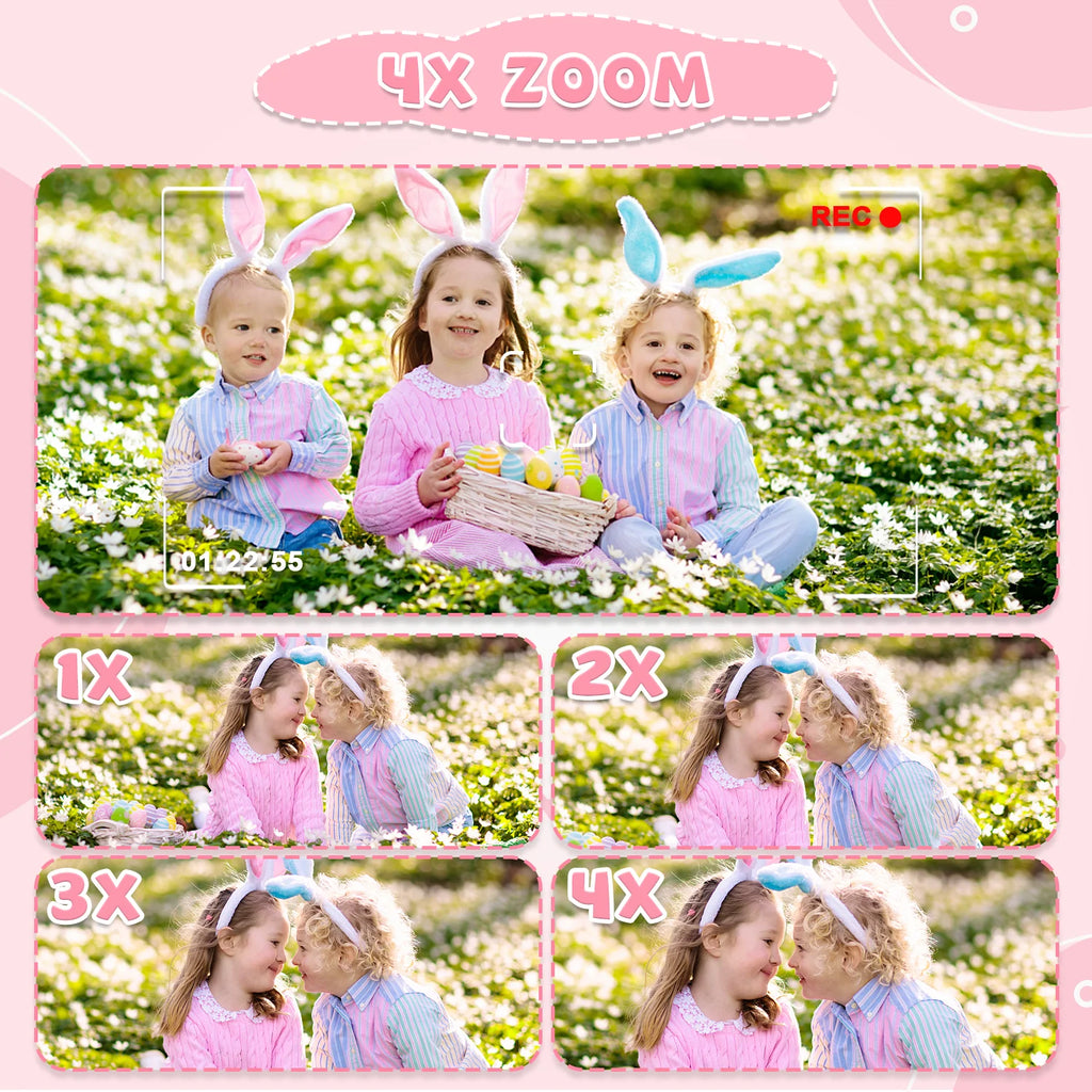 Cámara Digital para Niños | 1080P HD | Pantalla 2" | Funda Silicona | Regalo Ideal