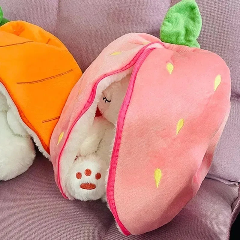 Relaxing Bunny Plush Toy with Light and Music | Baby Sleep Companion