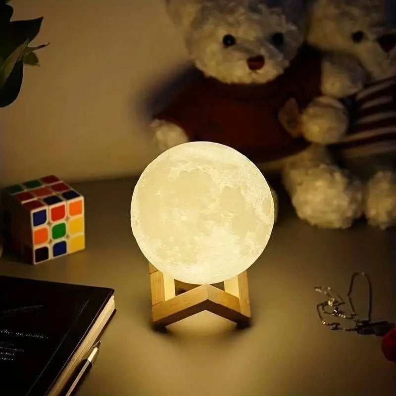 DIY LED Moon Lamp | Customizable Night Light | Creative Gift for Kids & Women | Astral Decor Madrid 2026