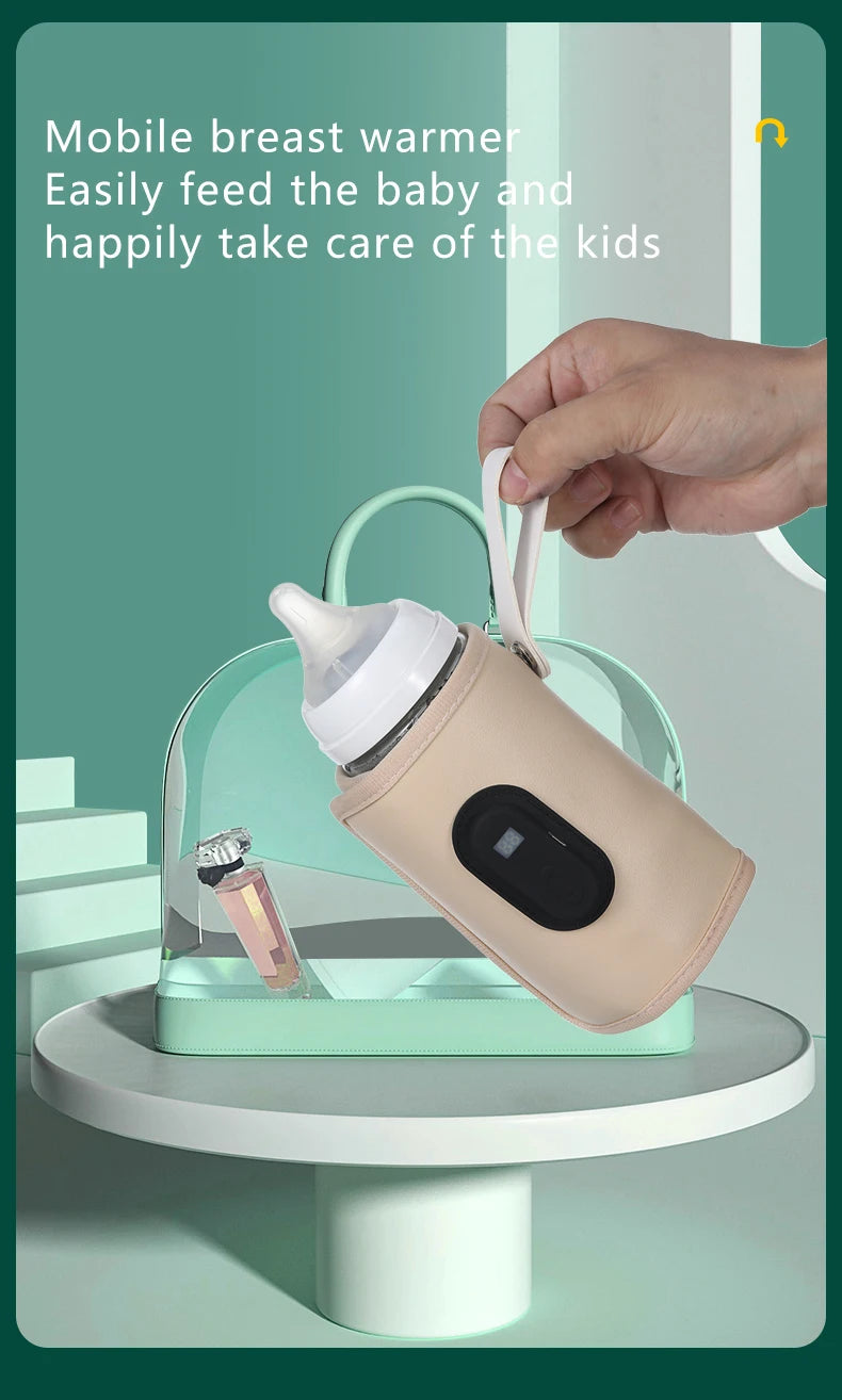 Instant Portable Bottle Warmer | USB | No Waiting | Happy Baby
