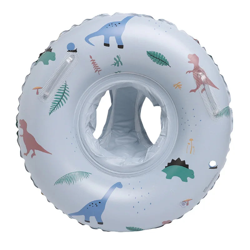 Inflatable Baby Float with Sun Canopy | Safe Pool Ring | 3-36 Months