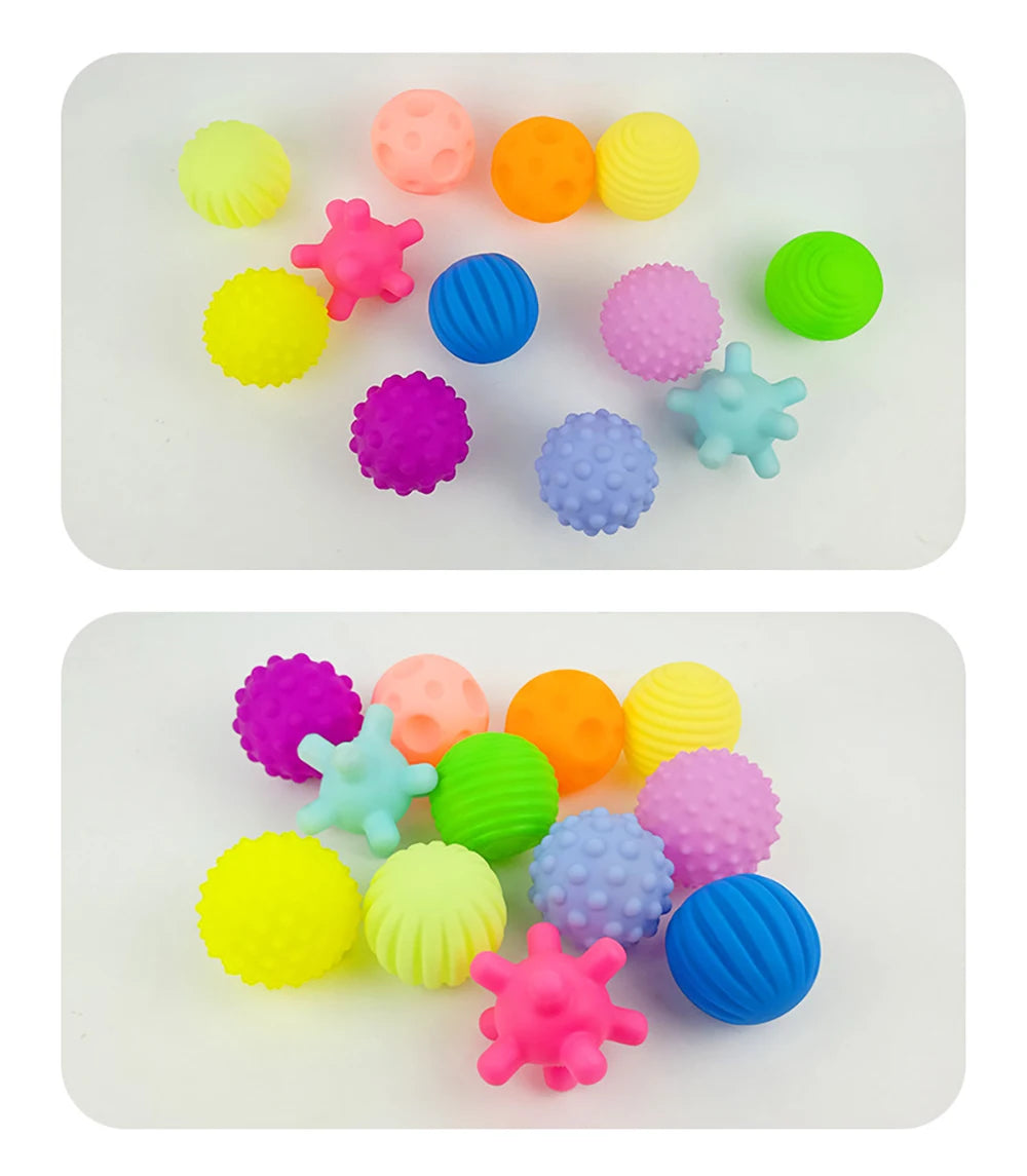 Sensory Ball Set for Babies | Tactile Stimulation 6 pcs