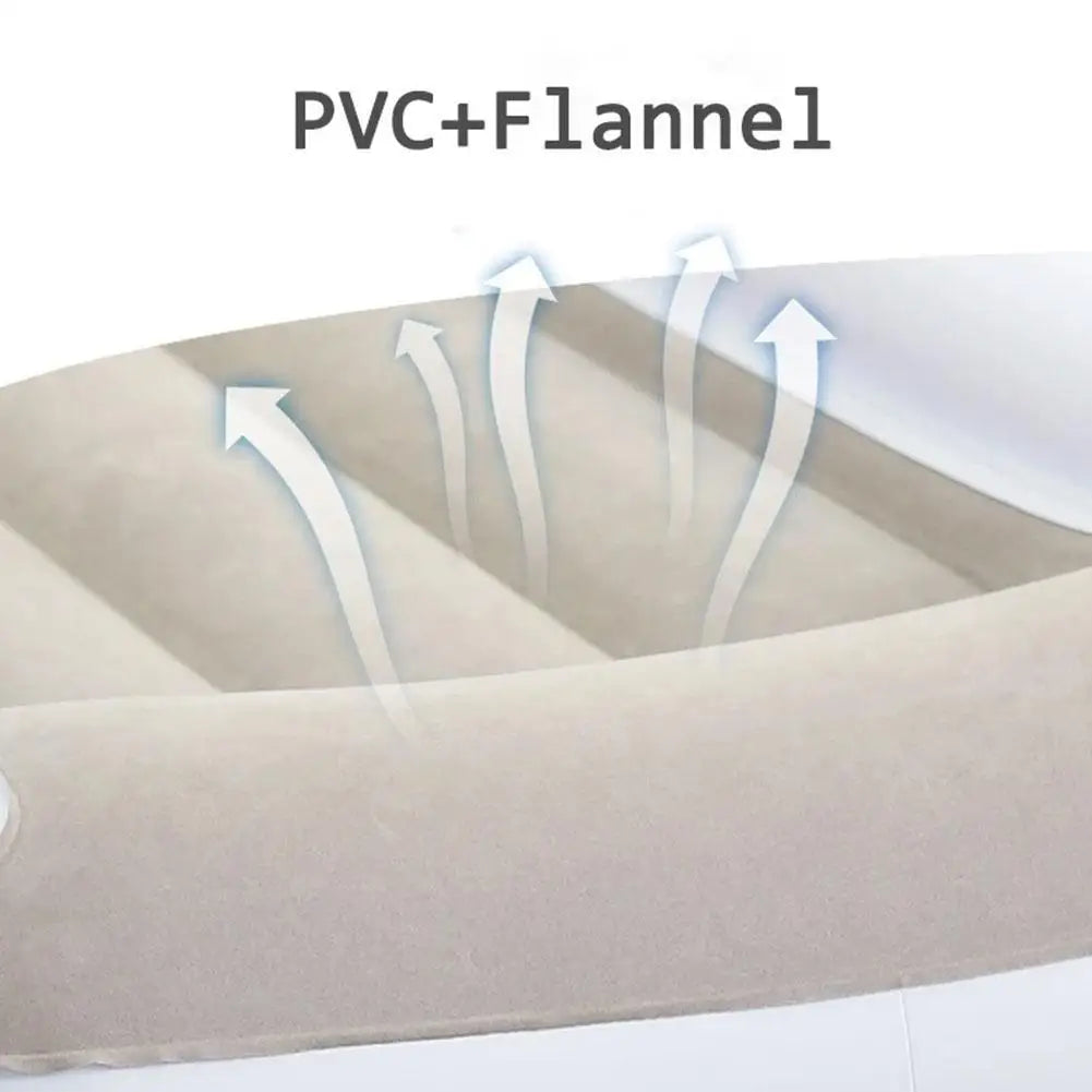 Colchón Inflable para Coche Niños | Asiento Trasero | Portátil y Grueso | Madrid