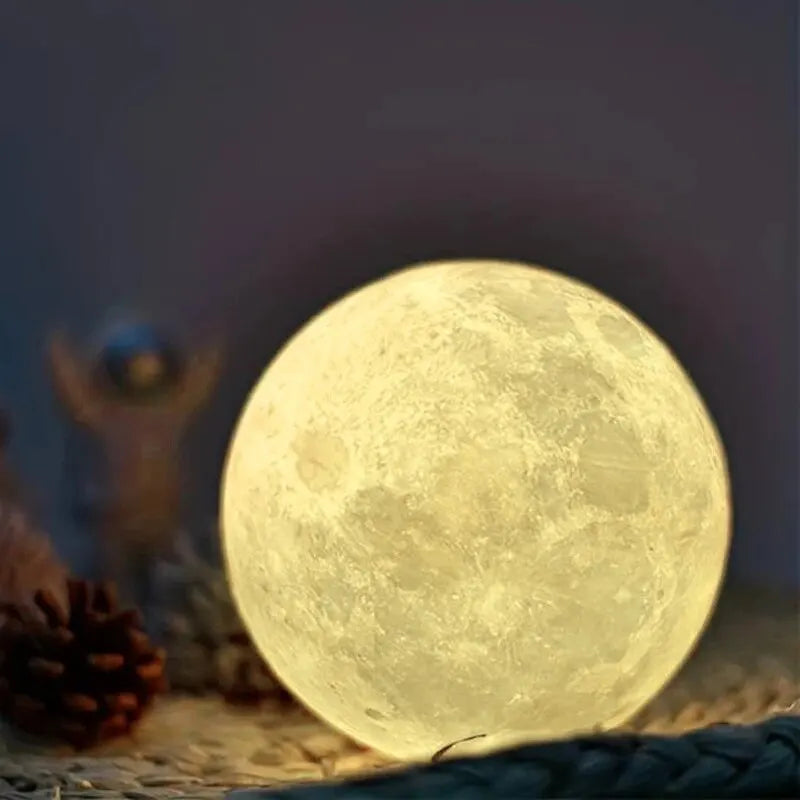 DIY LED Moon Lamp | Customizable Night Light | Creative Gift for Kids & Women | Astral Decor Madrid 2026