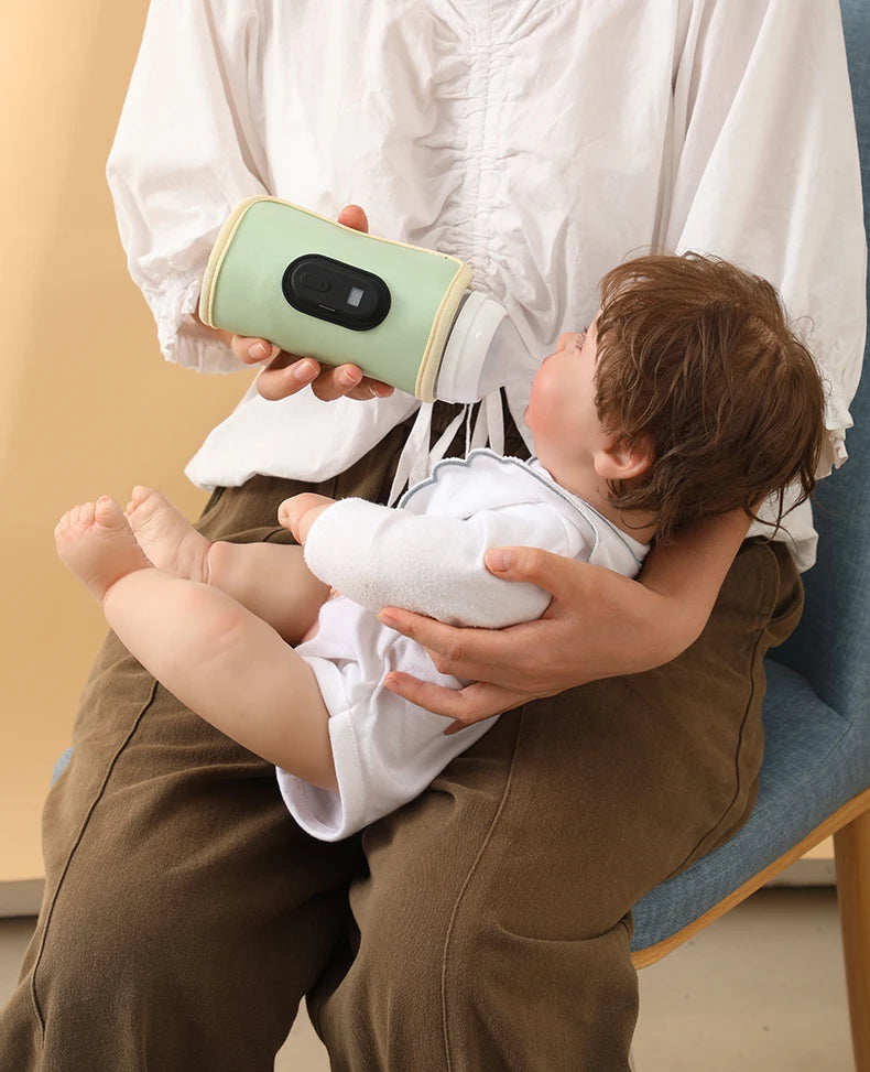 Instant Portable Bottle Warmer | USB | No Waiting | Happy Baby