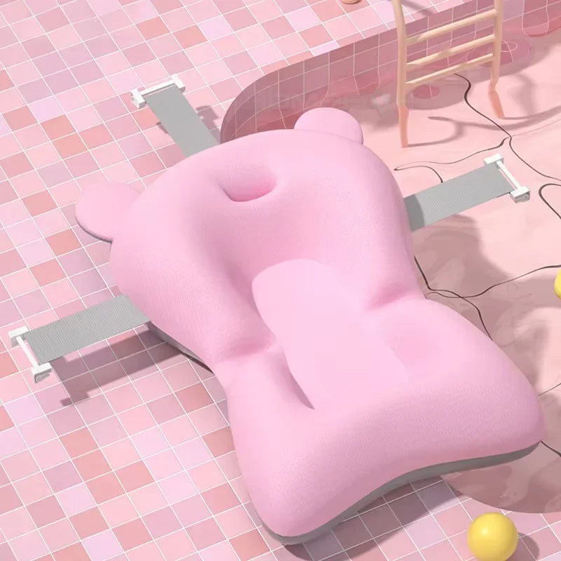 Baby Bath Cushion | Foldable and Safe Floating Seat | Newborns