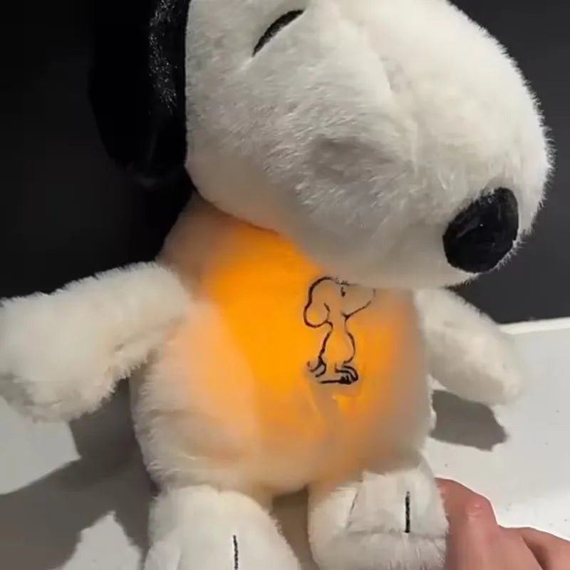 Calming Snoopy Plush with Light and Music | Baby Sleep Companion