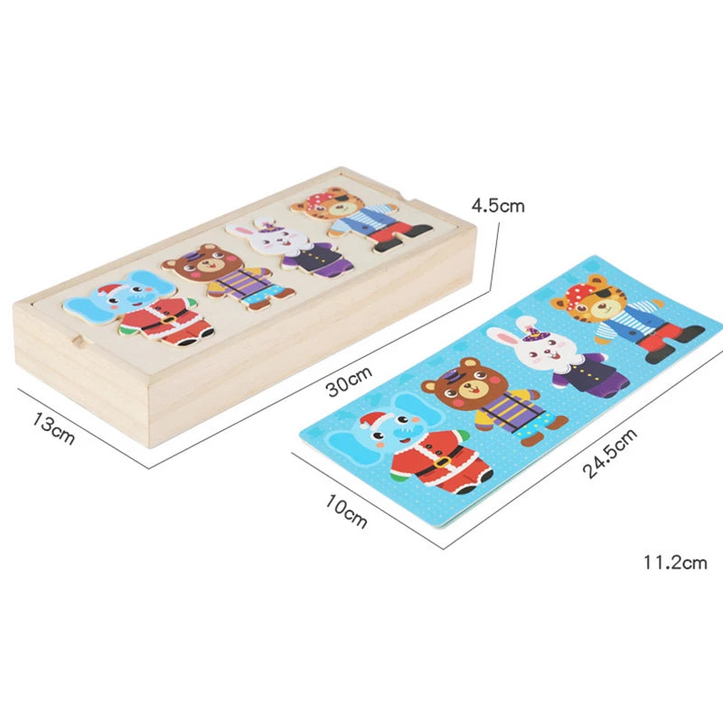 Educational Wooden Puzzle for Baby | Learning Through Play