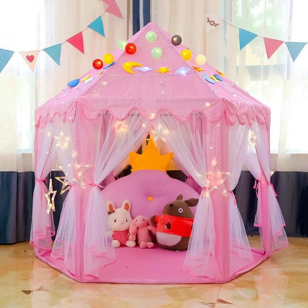 Kids' Tipi Tent | Castle for Babies and Children | Portable Playhouse