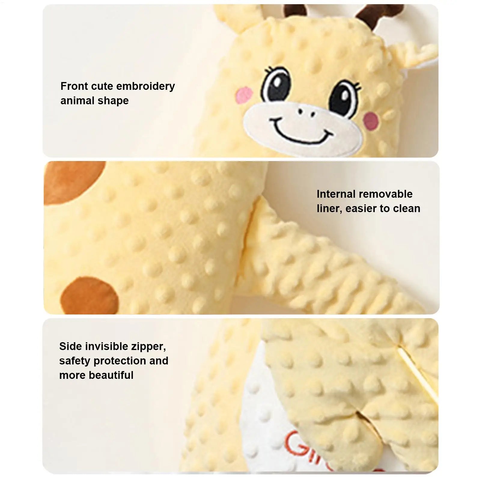 Peluche Calmante con Palma Eléctrica | 3 Modos y Control Remoto para Bebé