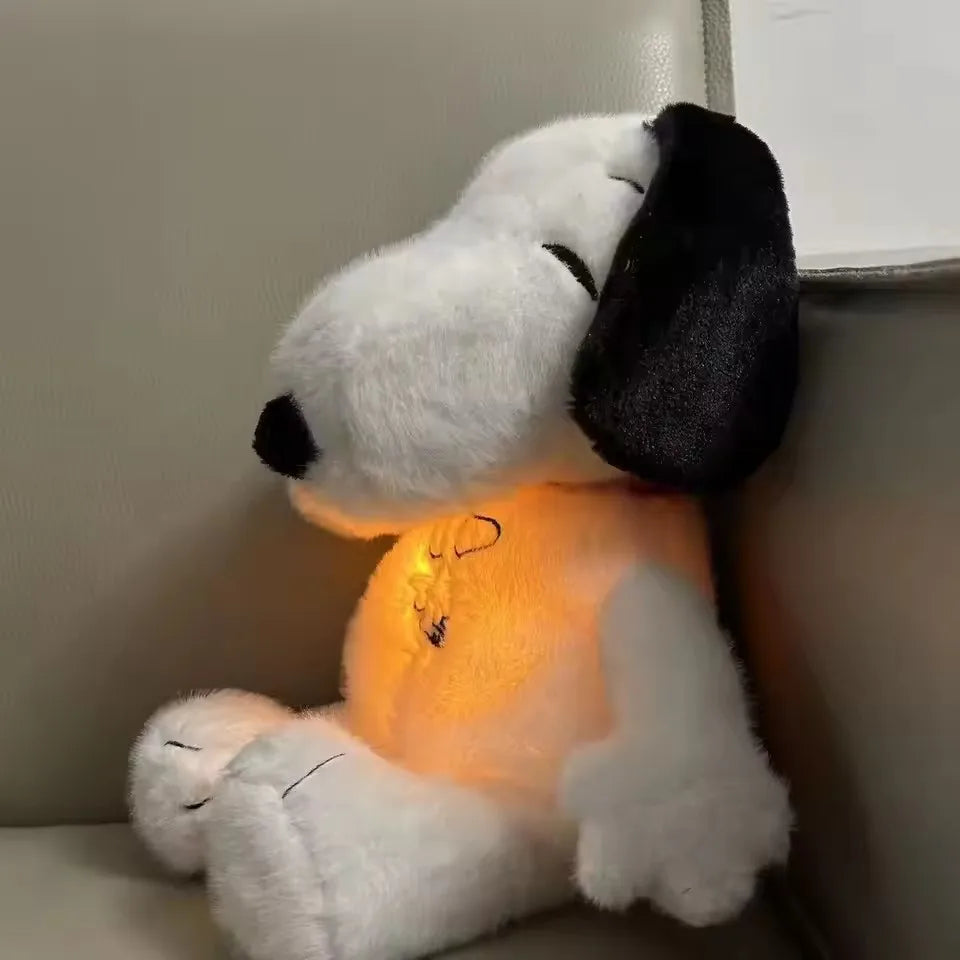 Calming Snoopy Plush with Light and Music | Baby Sleep Companion
