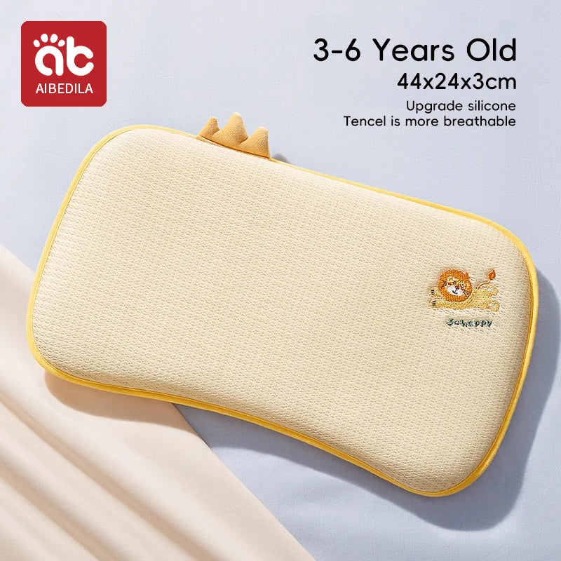 Memory Foam Baby Pillow | Soft Cotton 0-6 Years