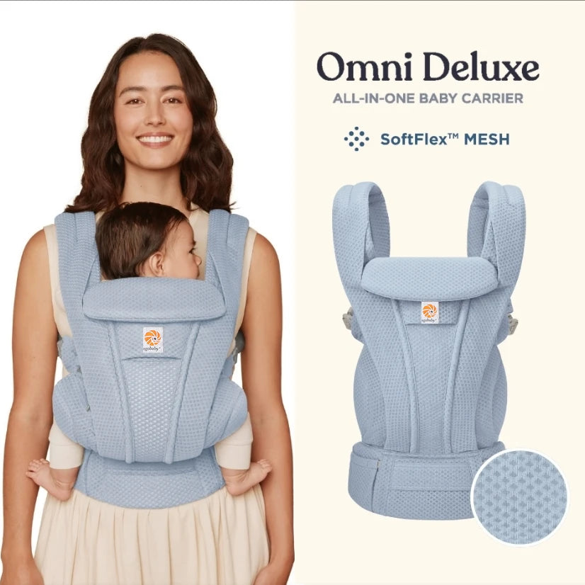 Portabebés Egobaby Omni | Ergonómico 4 Posiciones | 0-48 Meses