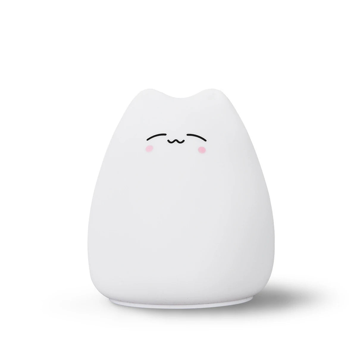 Kawaii Silicone Cat Lamp | TYPE Night Light 7 Colors | Touch Sensor & Soft Touch | Special for Babies Madrid 2026