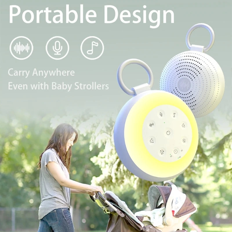 Portable White Noise Machine for Baby | Relaxing Sleep Sounds