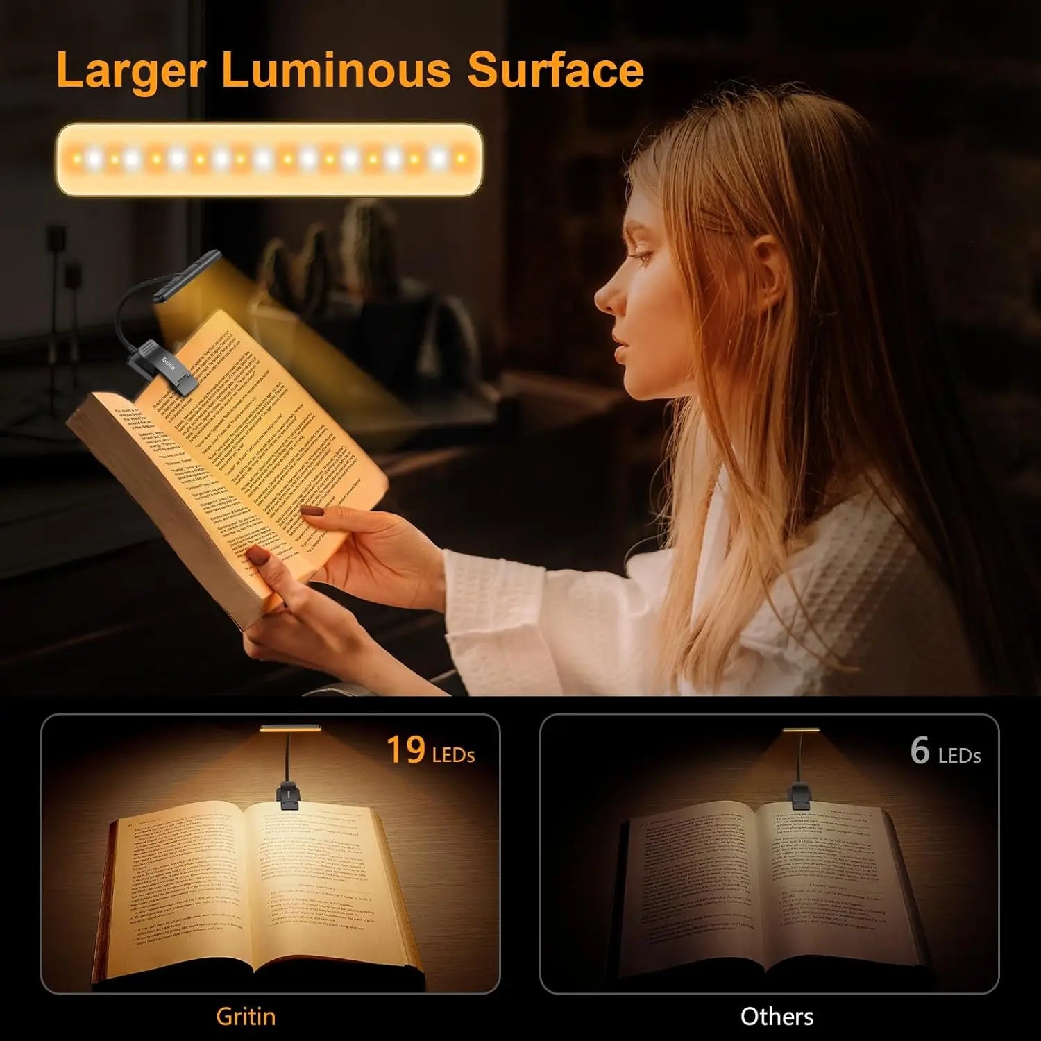 Luz led para bebe