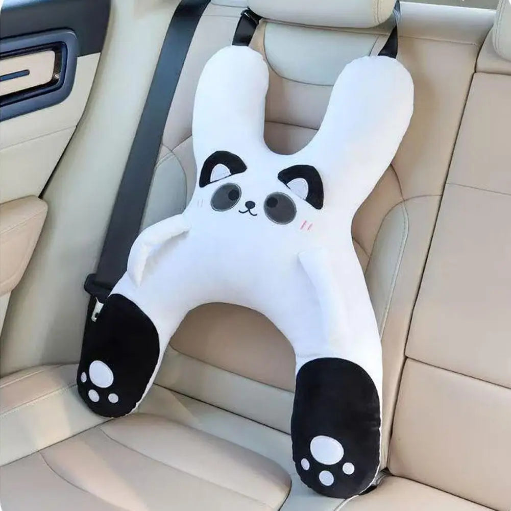 Almohada de Viaje para Niños | Reposacabezas Anti-Atragantamiento y Apoyo Lumbar
