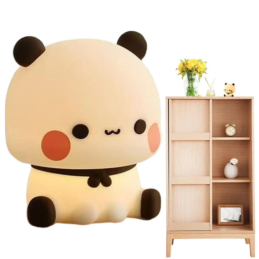 Panda Silicone LED Night Light | Touch 3 Modes for Kids