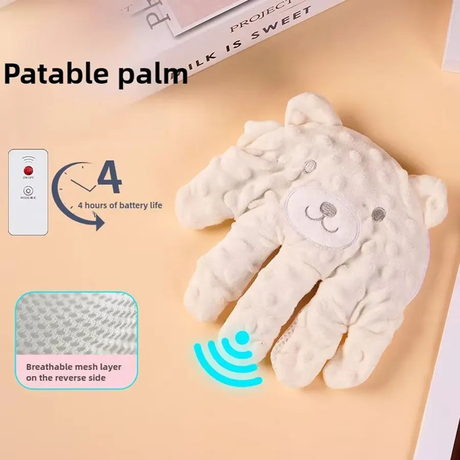Soothing Pillow with Automatic Caress Palm for Baby