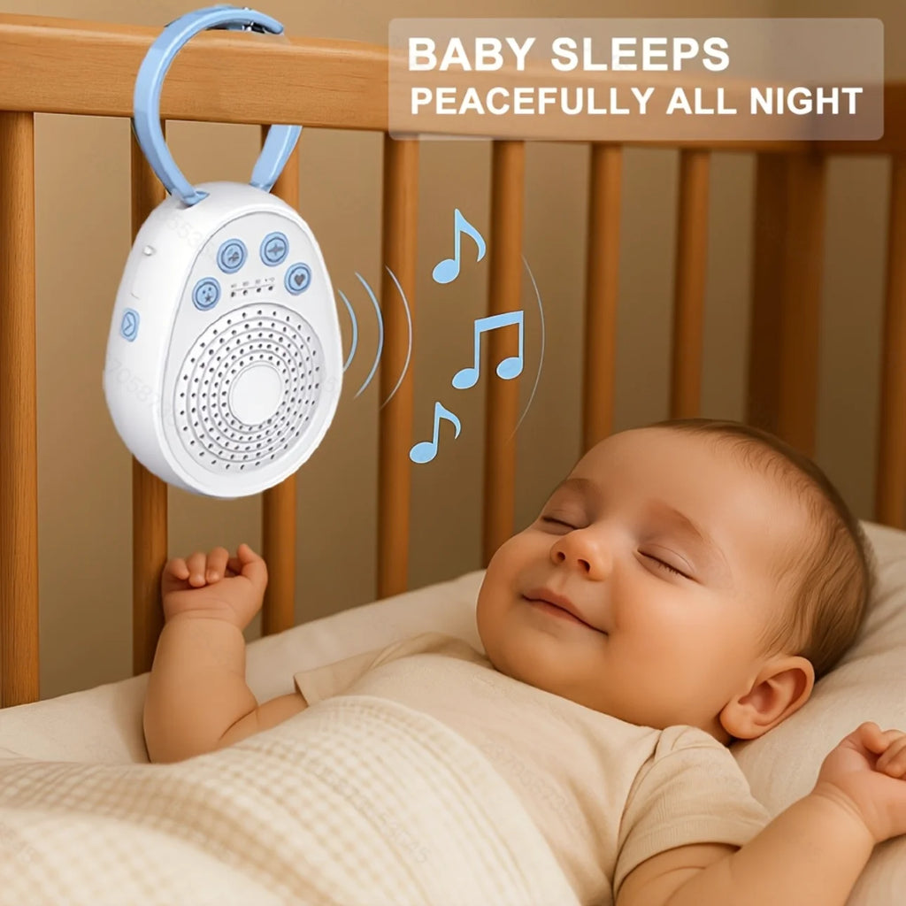 Máquina de Ruido Blanco para Bebés | 20 Sonidos Relajantes | Portátil USB