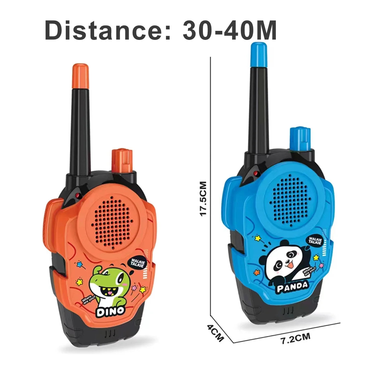 2pcs Kid-Friendly Walkie Talkie Two-Way Radios for Clear Communication - Essential for Camping & Hiking Adventures For Boys Girls