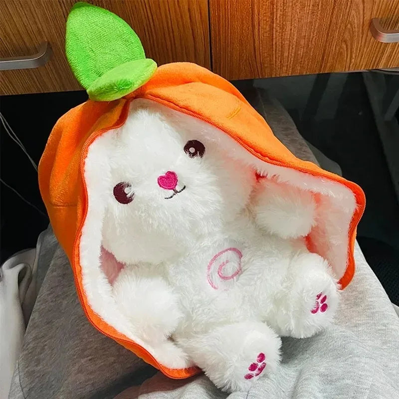 Relaxing Bunny Plush Toy with Light and Music | Baby Sleep Companion