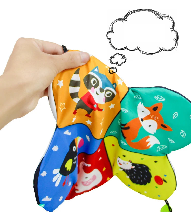 Almohada Tummy Time | Estimula la Visión de tu Bebé desde el Día 1 | Alto Contraste