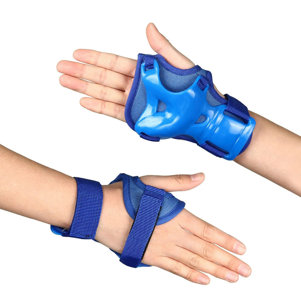 Kids' Skating Protective Gear Set | Helmet + Knee Pads + Elbow Pads | Ages 3-12