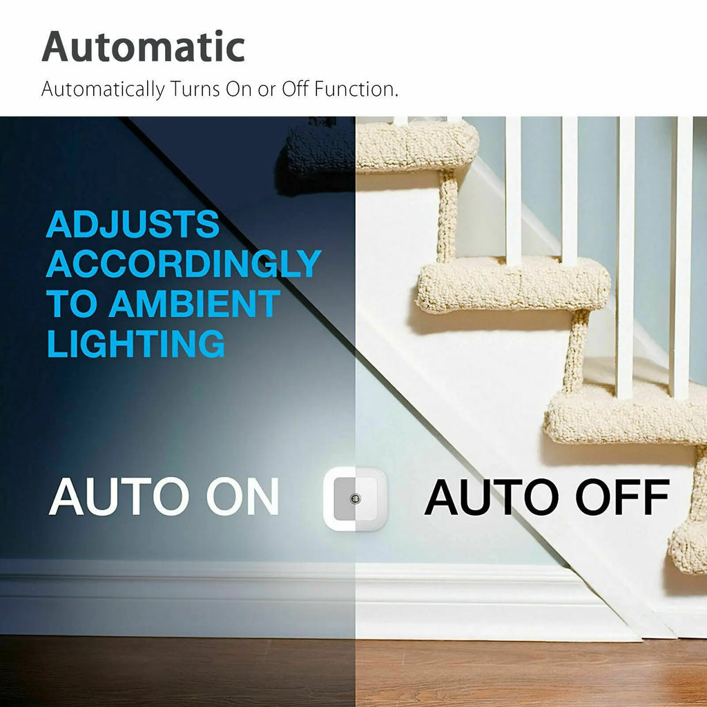 Led Night Light Mini Cute Stars Lamp 220V 110V Kids Bedroom Automatic Sensor Decoration Lighting Reading Table Book Children