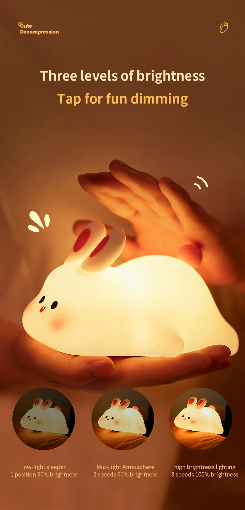 Luz de noche para bebe