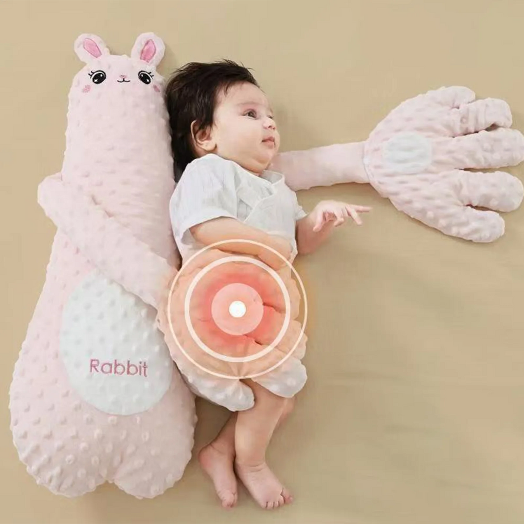 Peluche Calmante con Palma Eléctrica | 3 Modos y Control Remoto para Bebé