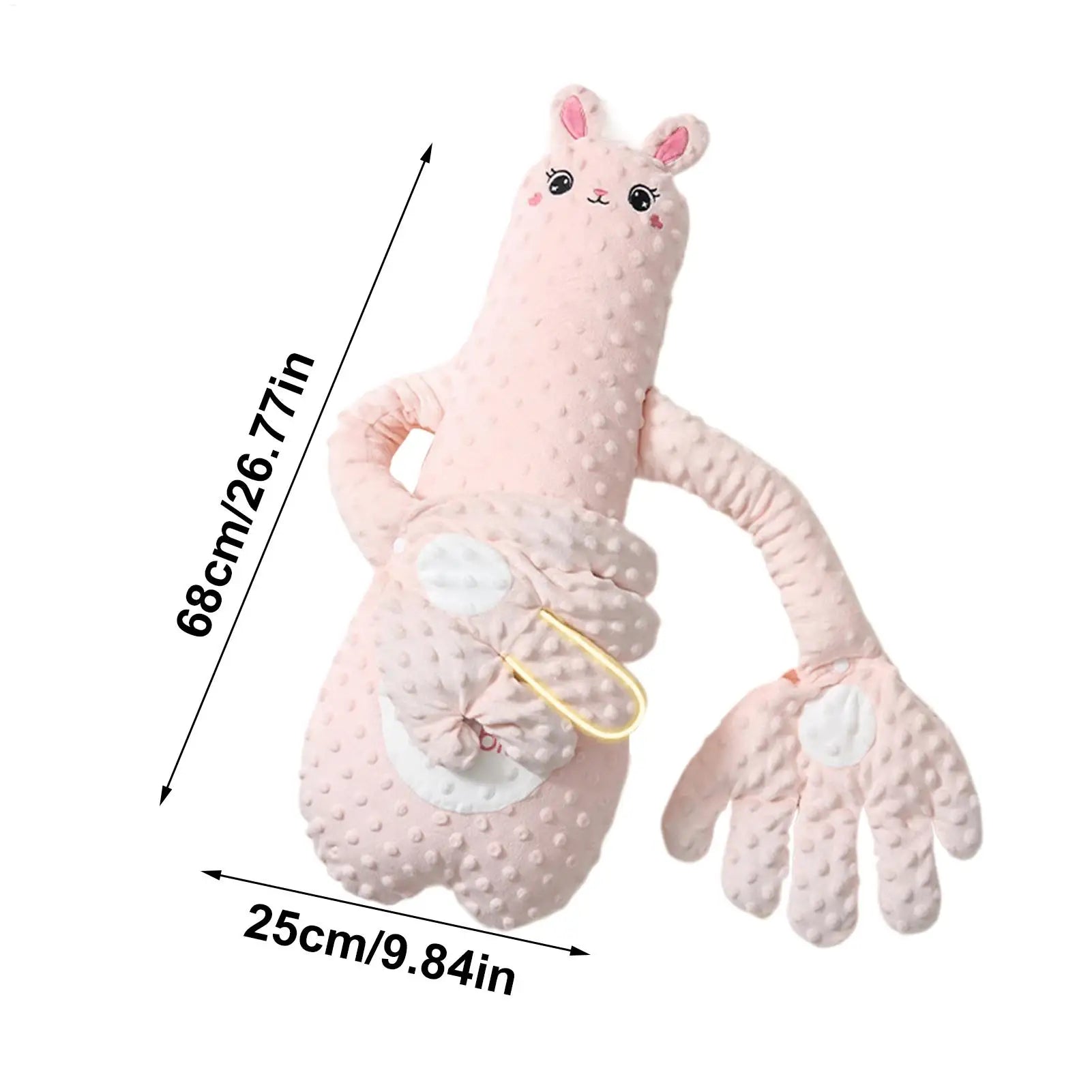 Peluche Calmante con Palma Eléctrica | 3 Modos y Control Remoto para Bebé