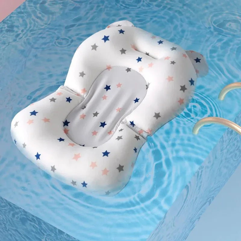 Baby Bath Cushion | Foldable and Safe Floating Seat | Newborns