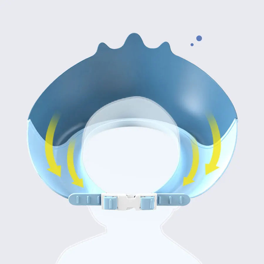 Waterproof Baby Shower Cap | Soft, Adjustable and Safe | 0-6 Years