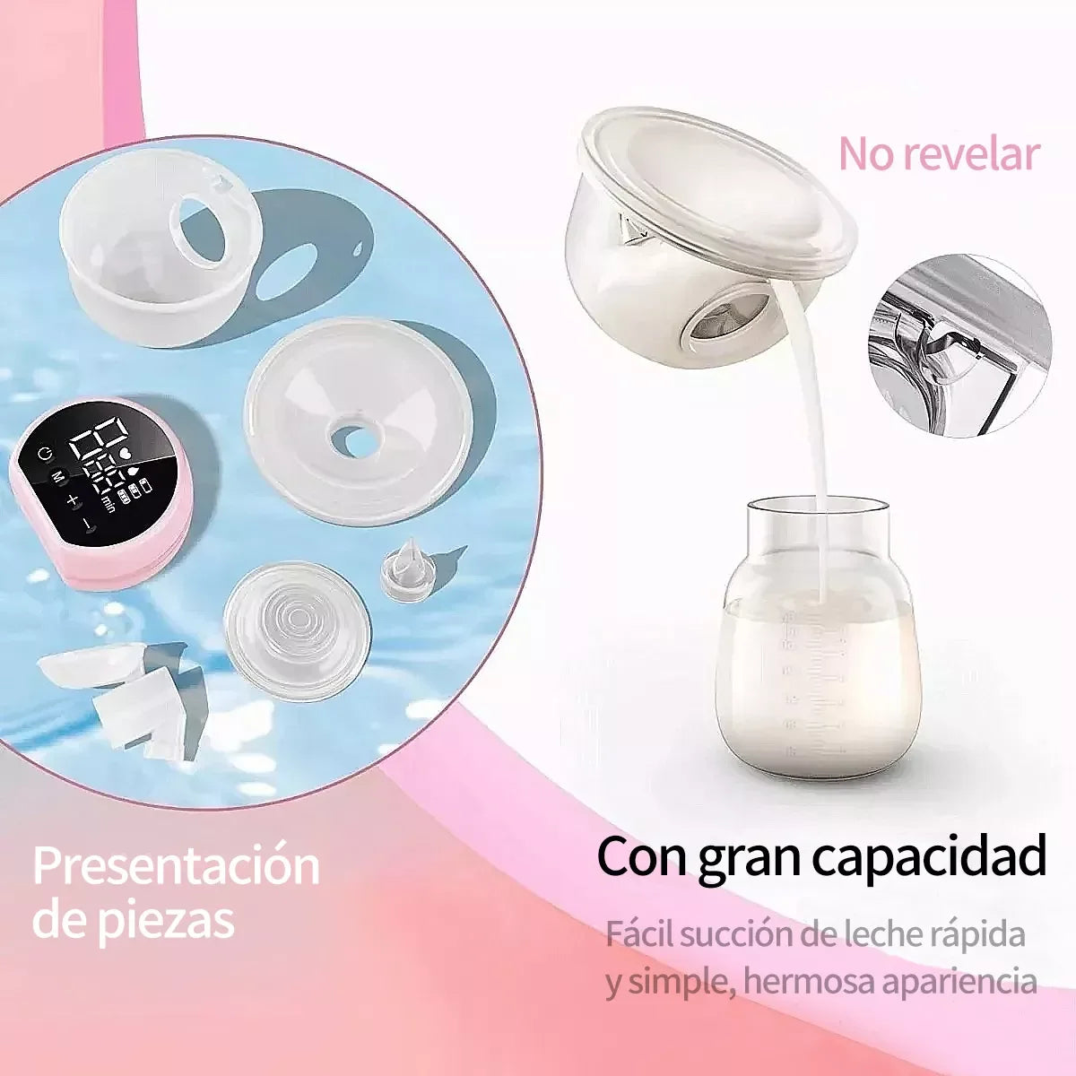 Hands-Free Portable Electric Breast Pump | Silent and Invisible