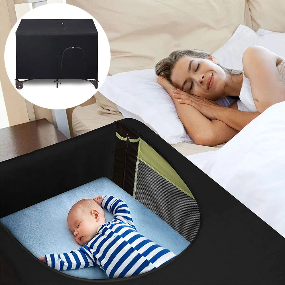 Opaque Crib Cover | Breathable Canopy Baby Sleep Tent