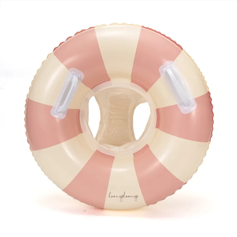 Inflatable Baby Float with Sun Canopy | Safe Pool Ring | 3-36 Months