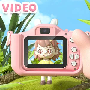 Cámara Digital para Niños | 1080P HD | Pantalla 2" | Funda Silicona | Regalo Ideal