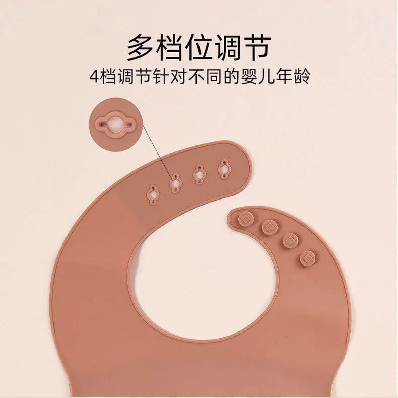 Silicone Baby Bibs | Waterproof, Easy to Clean | Pack