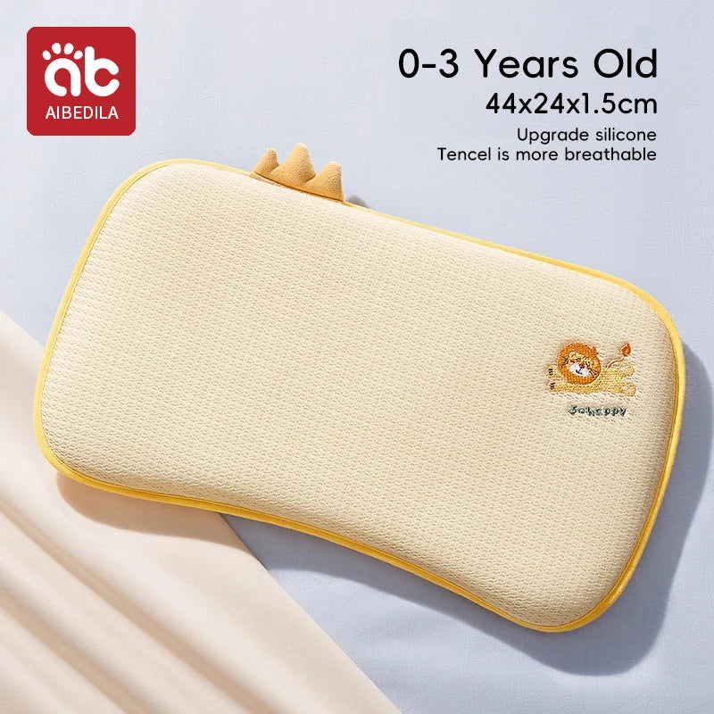 Memory Foam Baby Pillow | Soft Cotton 0-6 Years