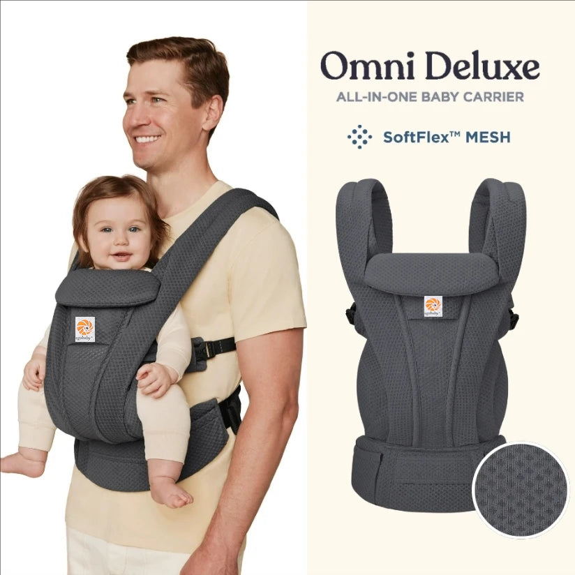 Portabebés Egobaby Omni | Ergonómico 4 Posiciones | 0-48 Meses