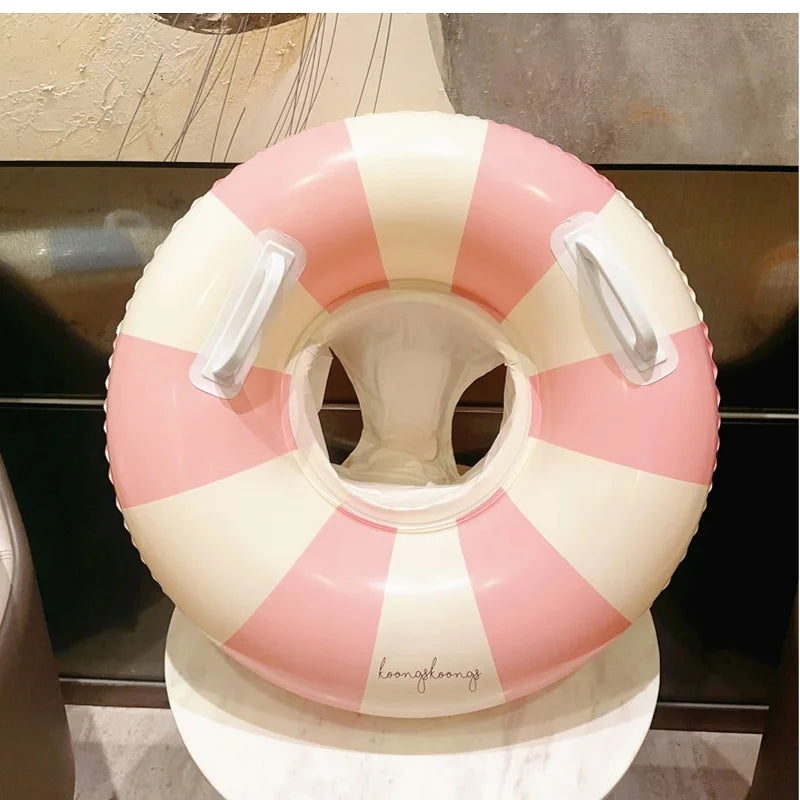 Flotador Inflable para Bebé con Sombrilla | Anillo de Piscina Seguro | 3-36 Meses